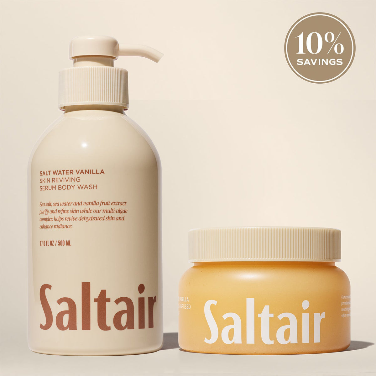 Salt Water Vanilla - Double Cleansing Duo